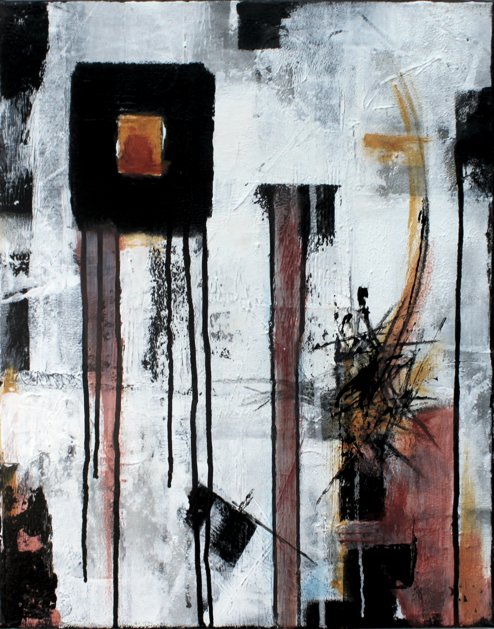Small Expressionist Abstract - #8